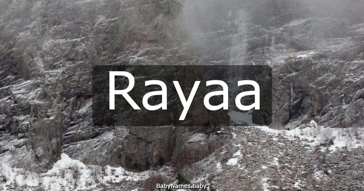 Rayaa