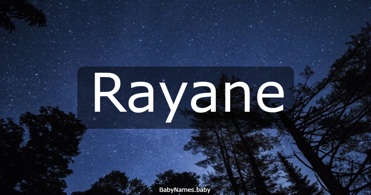 Rayane