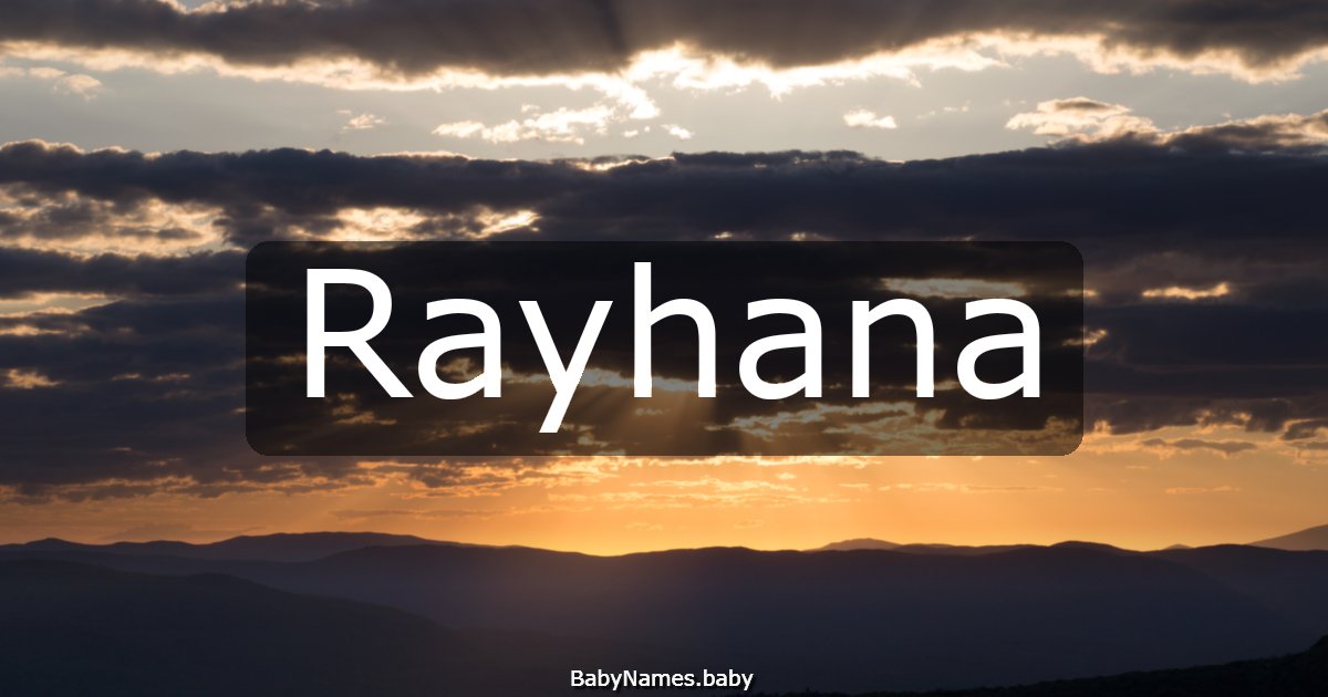Rayhana