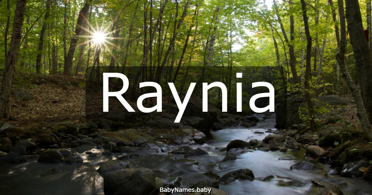 Raynia