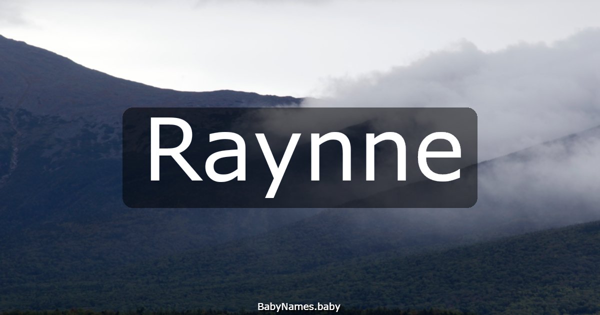 Raynne