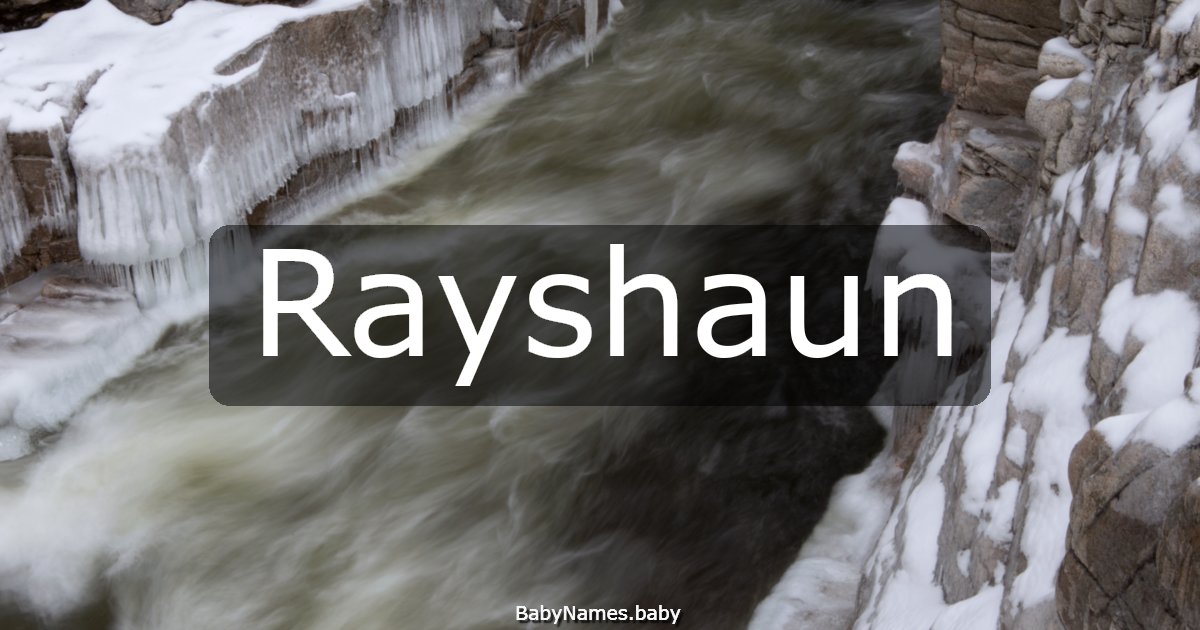 Rayshaun