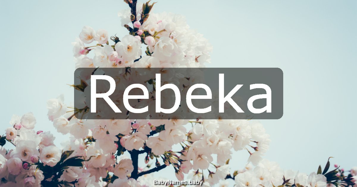 Rebeka