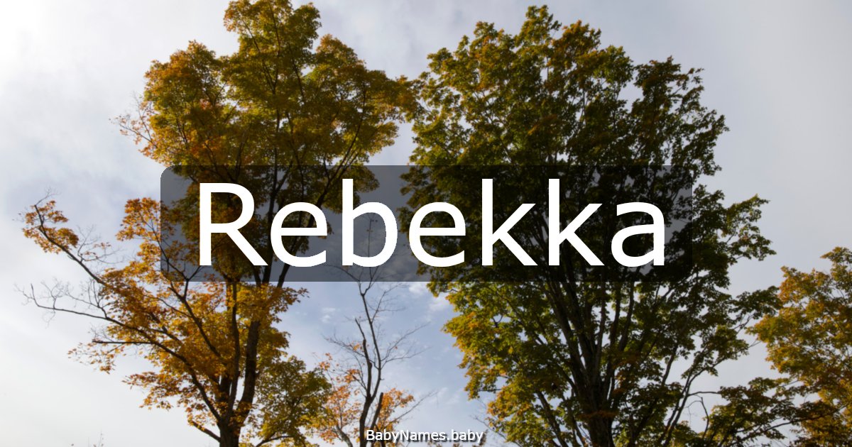 Rebekka
