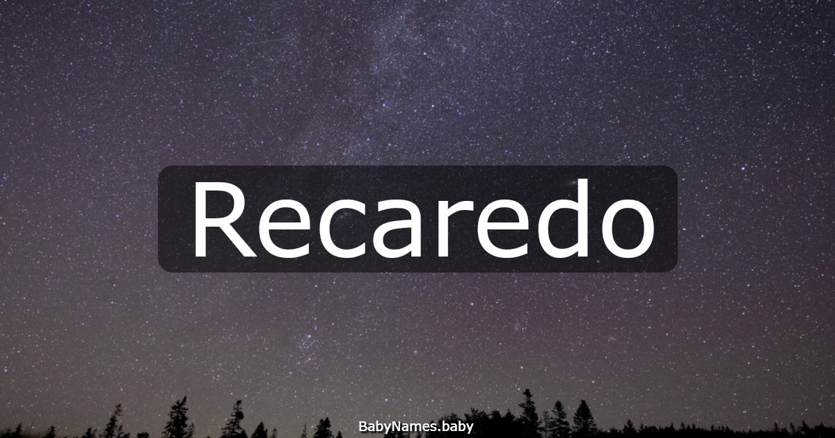 Recaredo