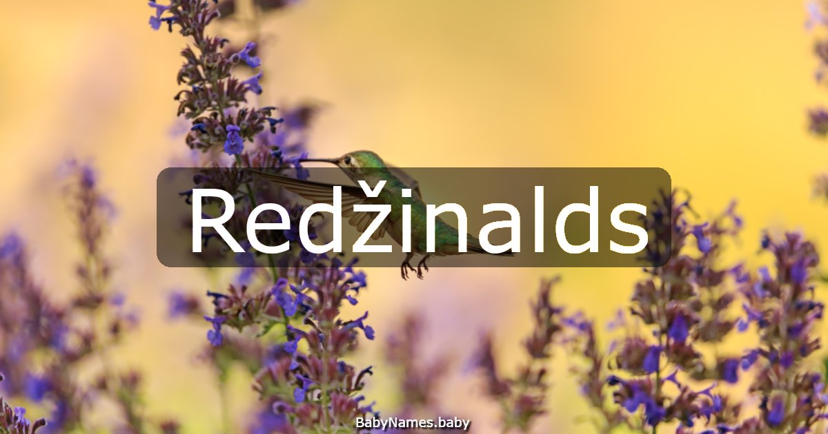 Redžinalds