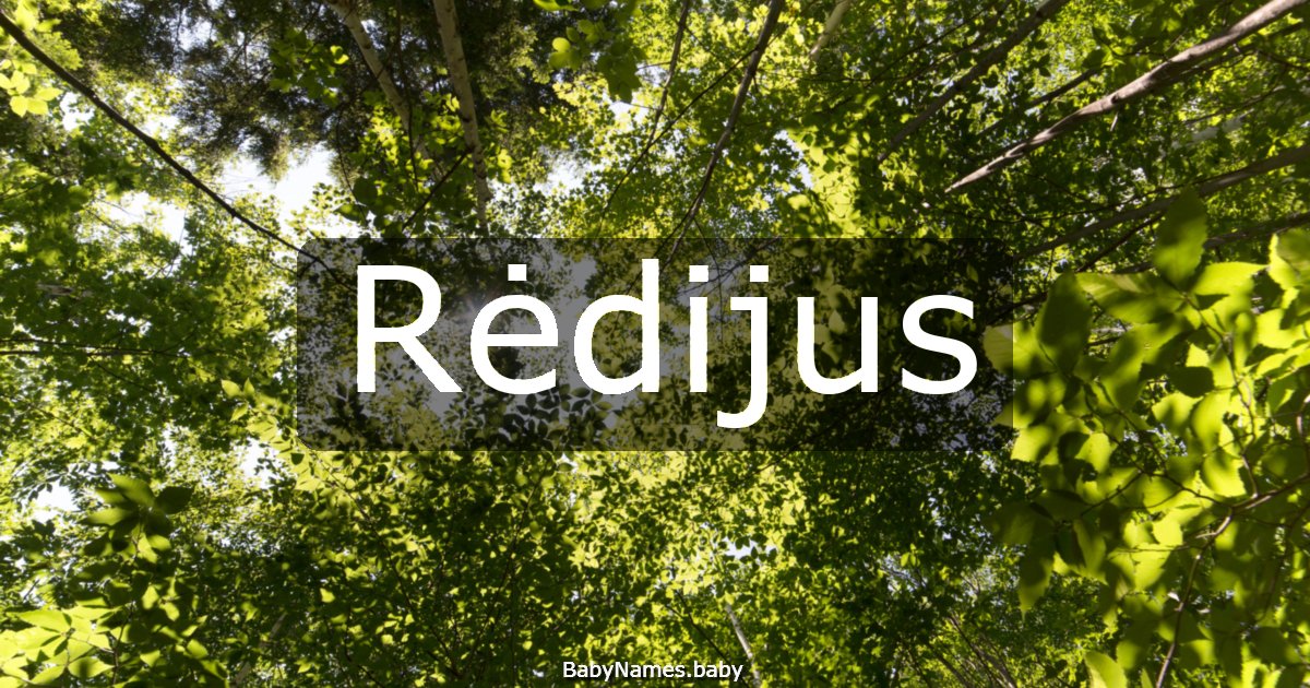 Rėdijus