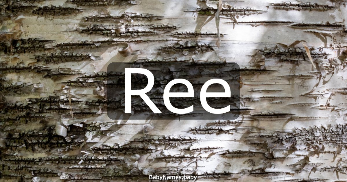 Ree