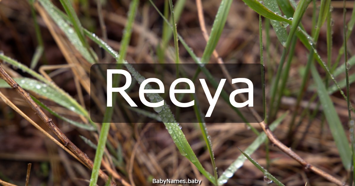 Reeya