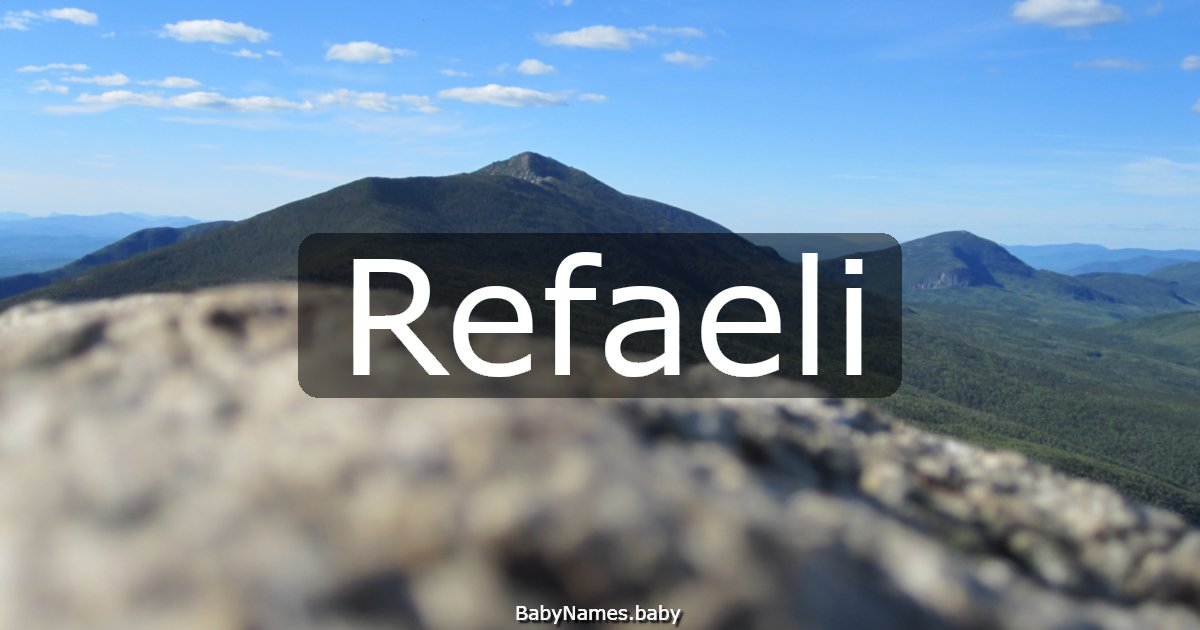 Refaeli