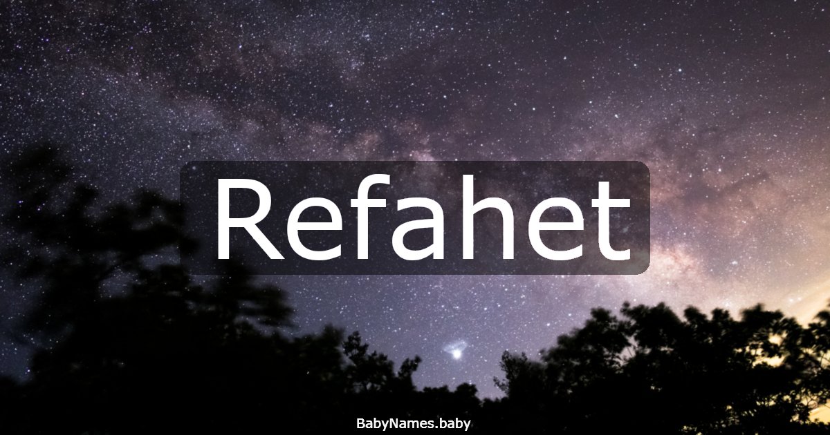 Refahet