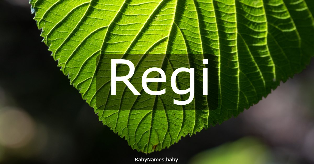 Regi