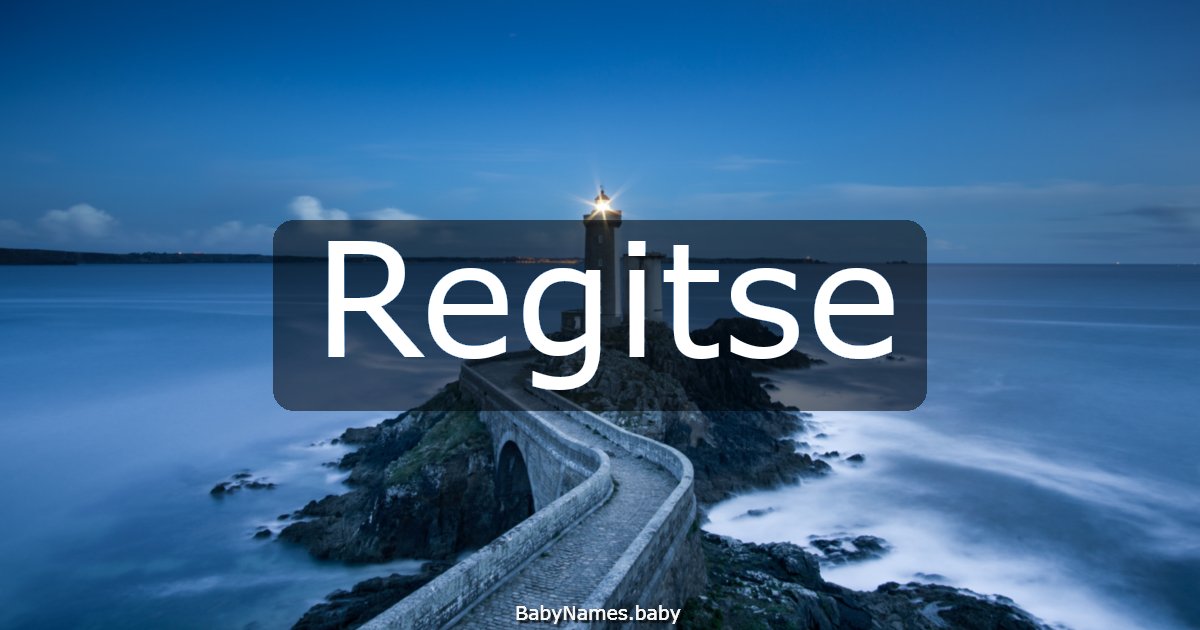 Regitse