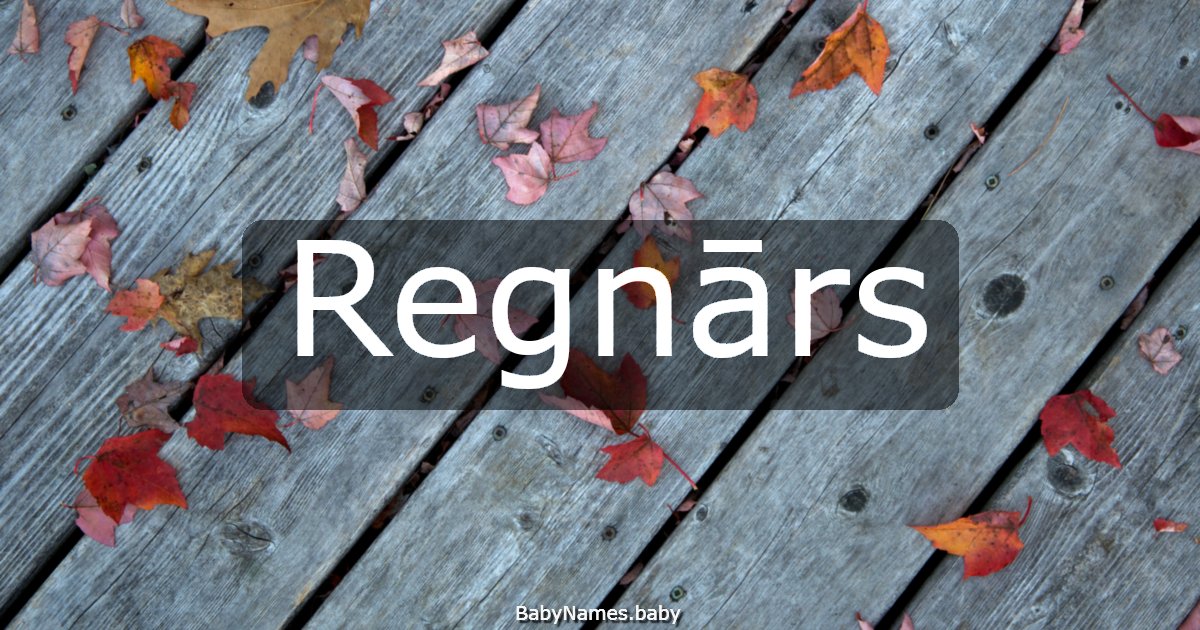 Regnārs