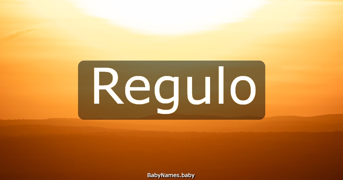 Regulo