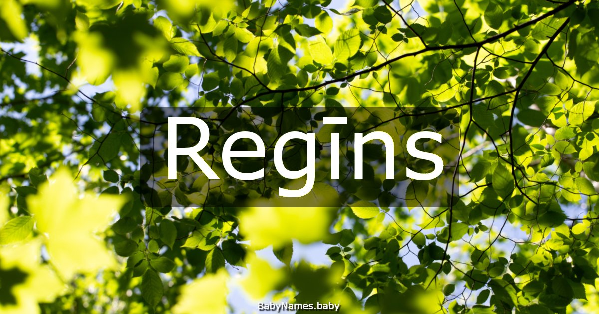Regīns