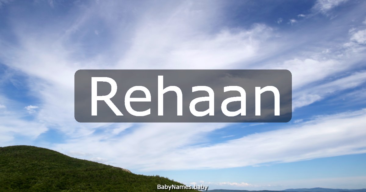 Rehaan