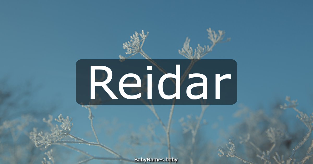 Reidar