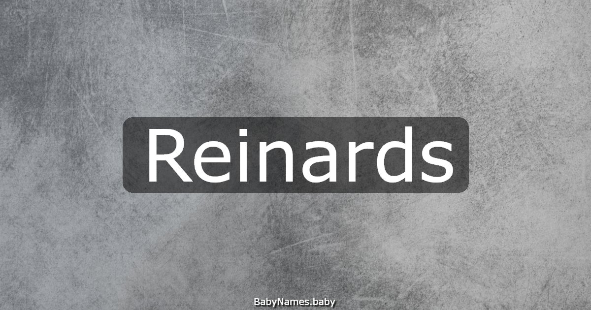 Reinards