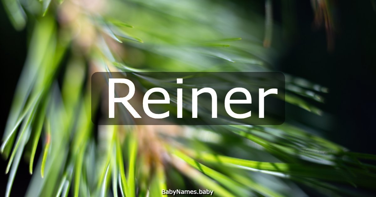 Reiner