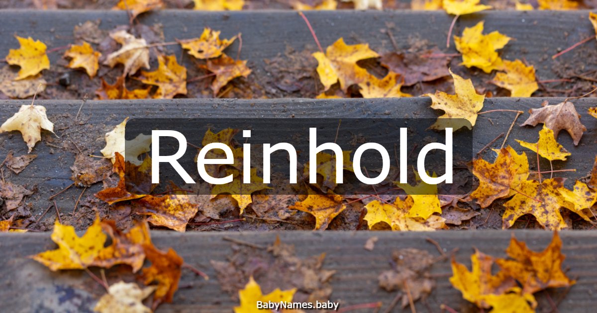 Reinhold