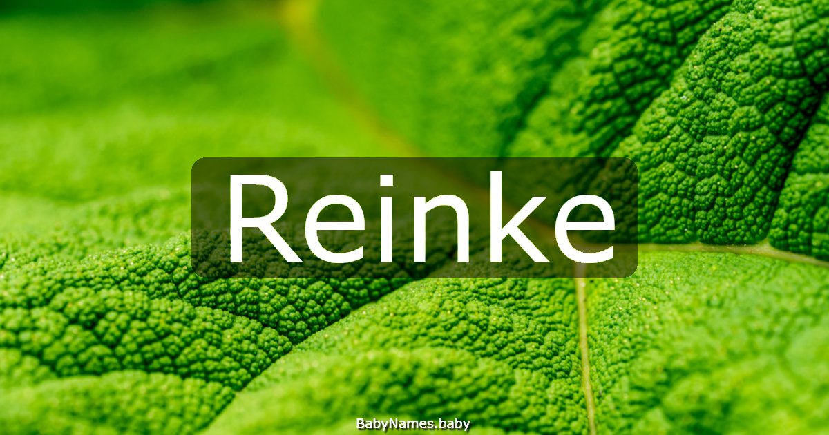 Reinke