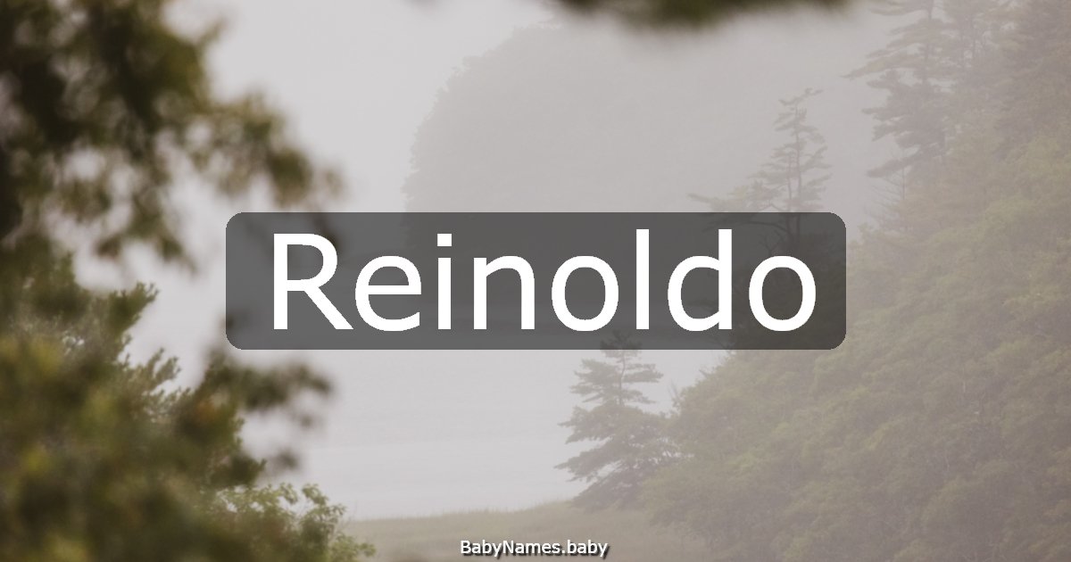 Reinoldo
