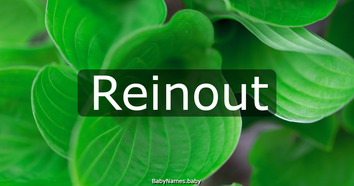 Reinout