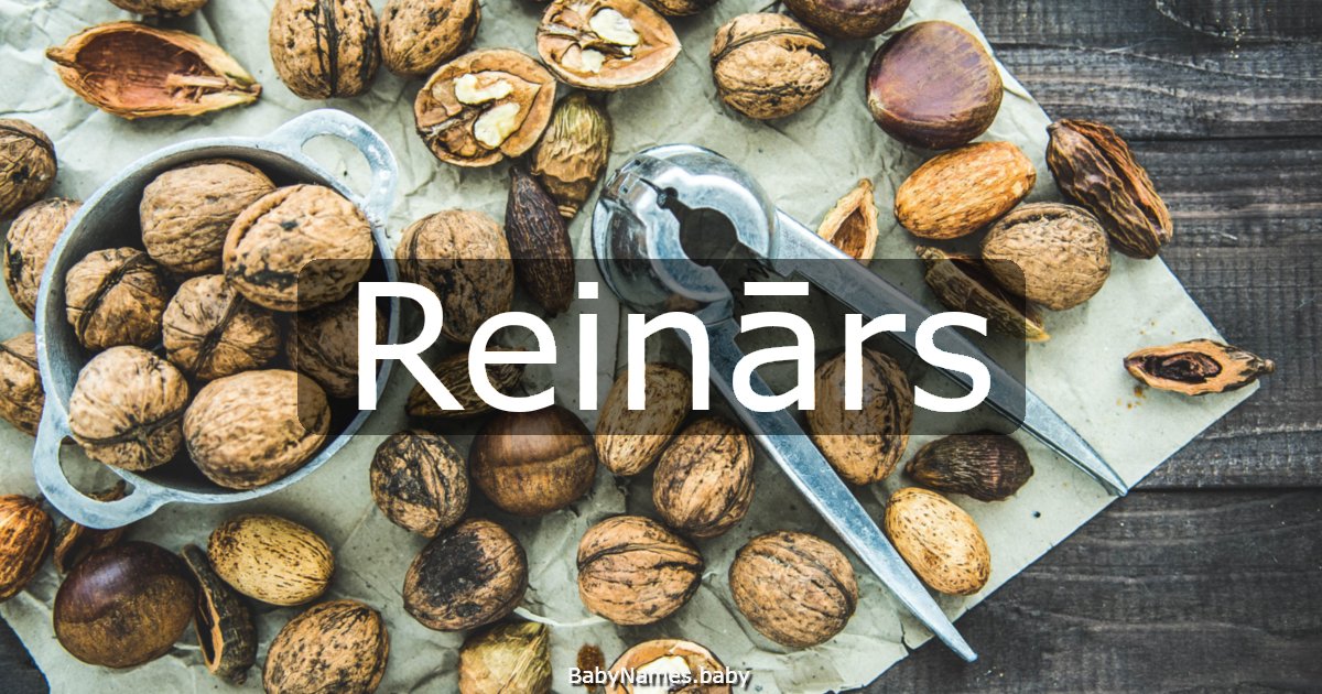Reinārs