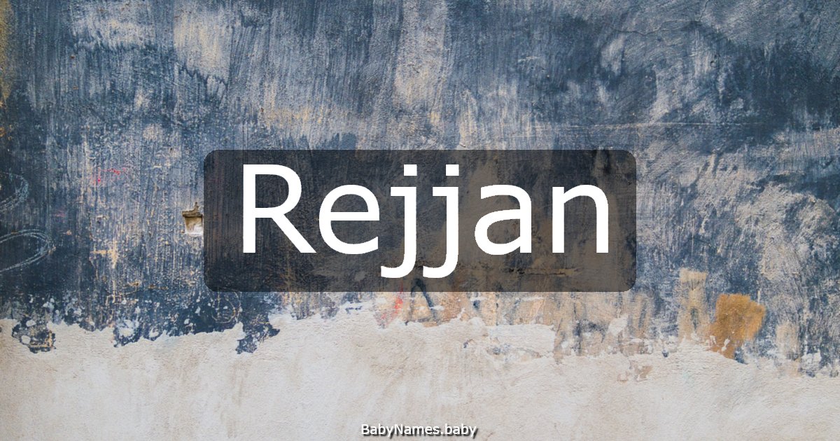 Rejjan