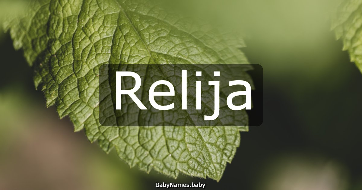 Relija