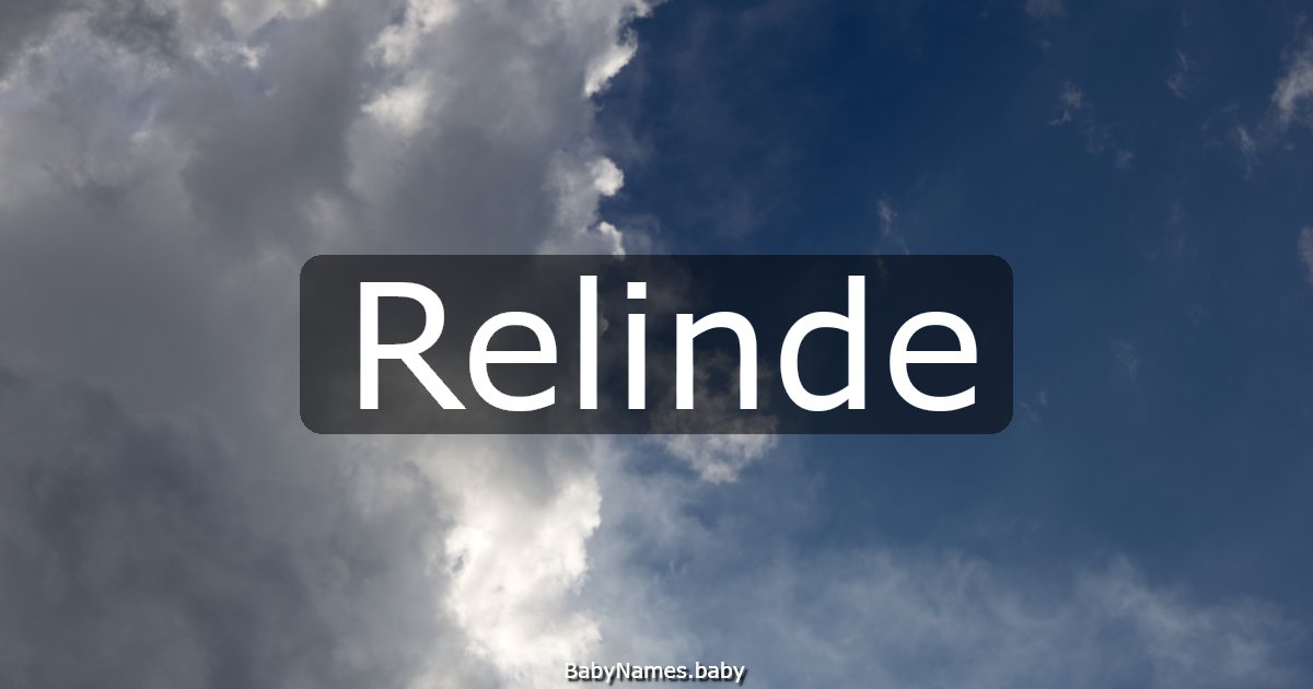 Relinde
