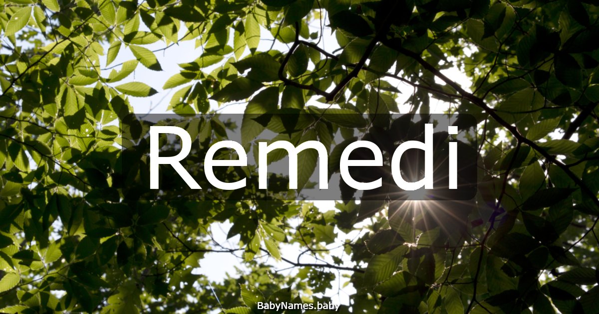 Remedi