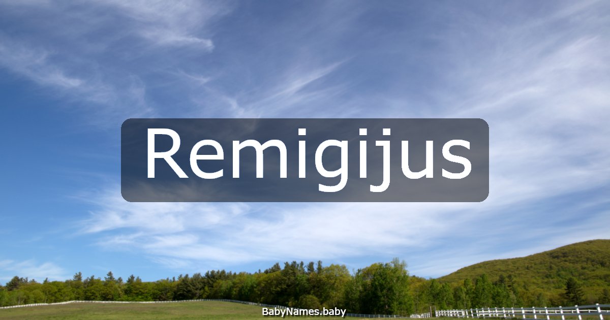 Remigijus