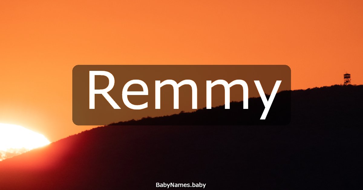 Remmy