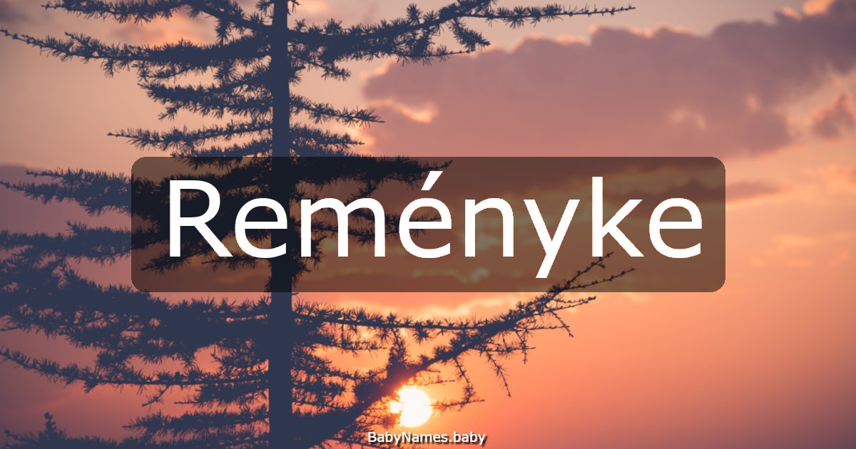 Reményke