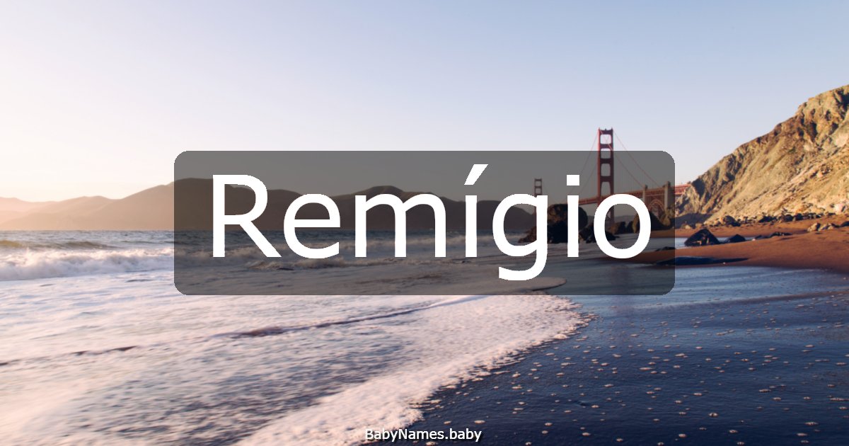 Remígio