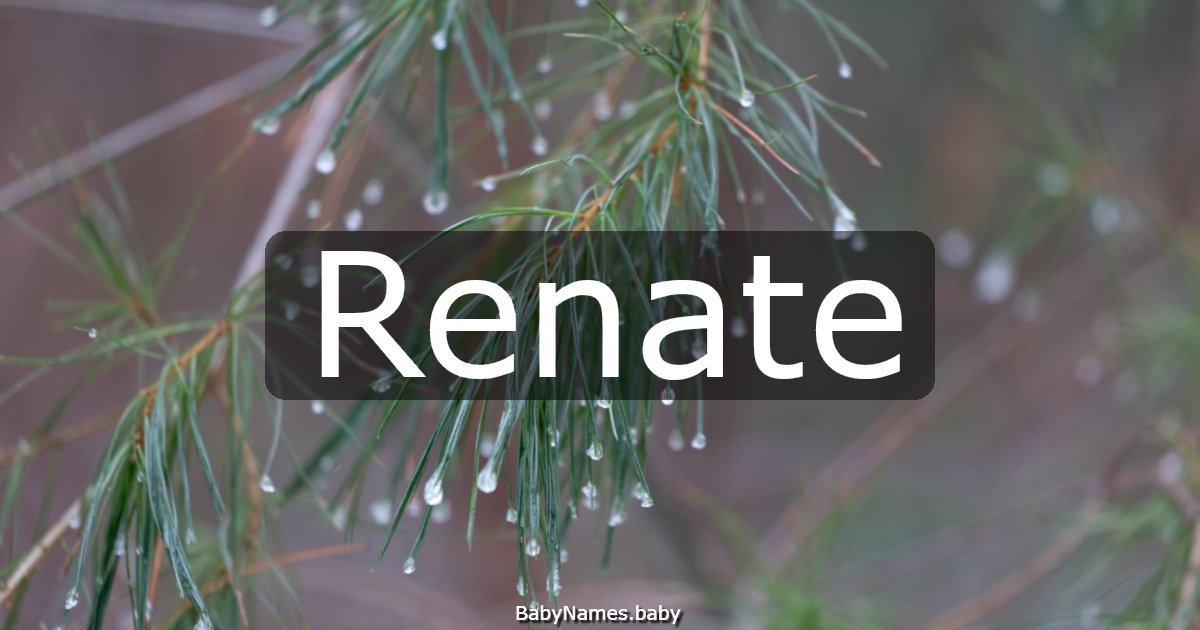 Renate