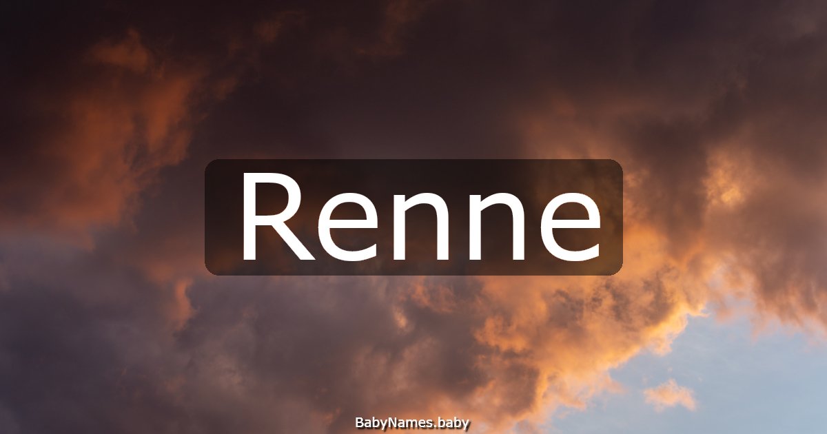 Renne