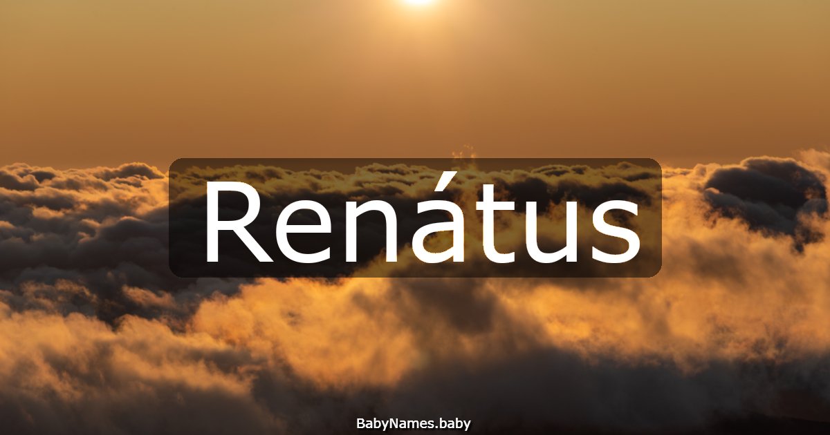 Renátus