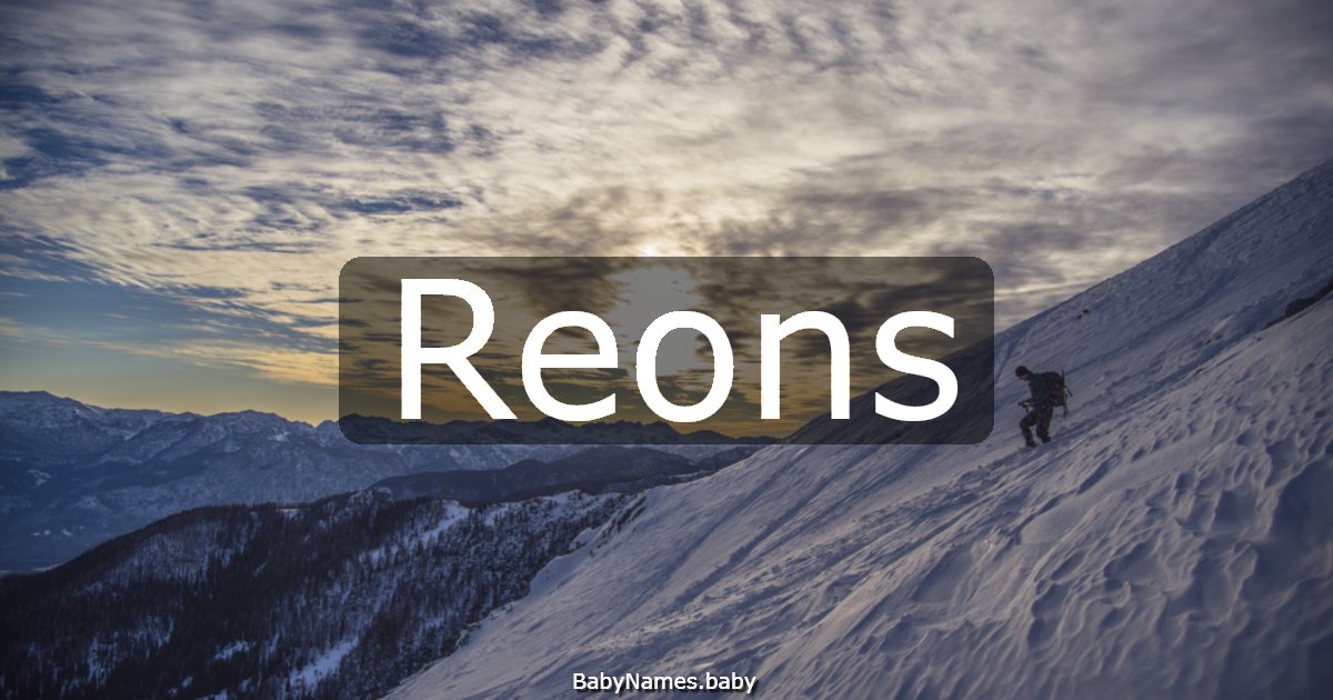 Reons