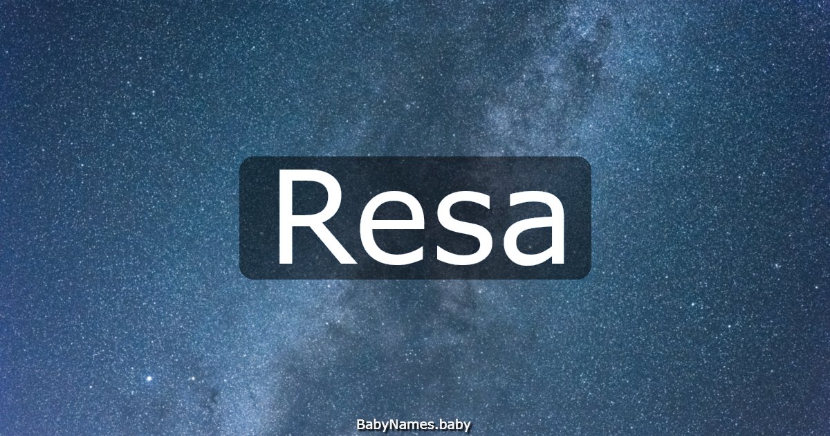Resa