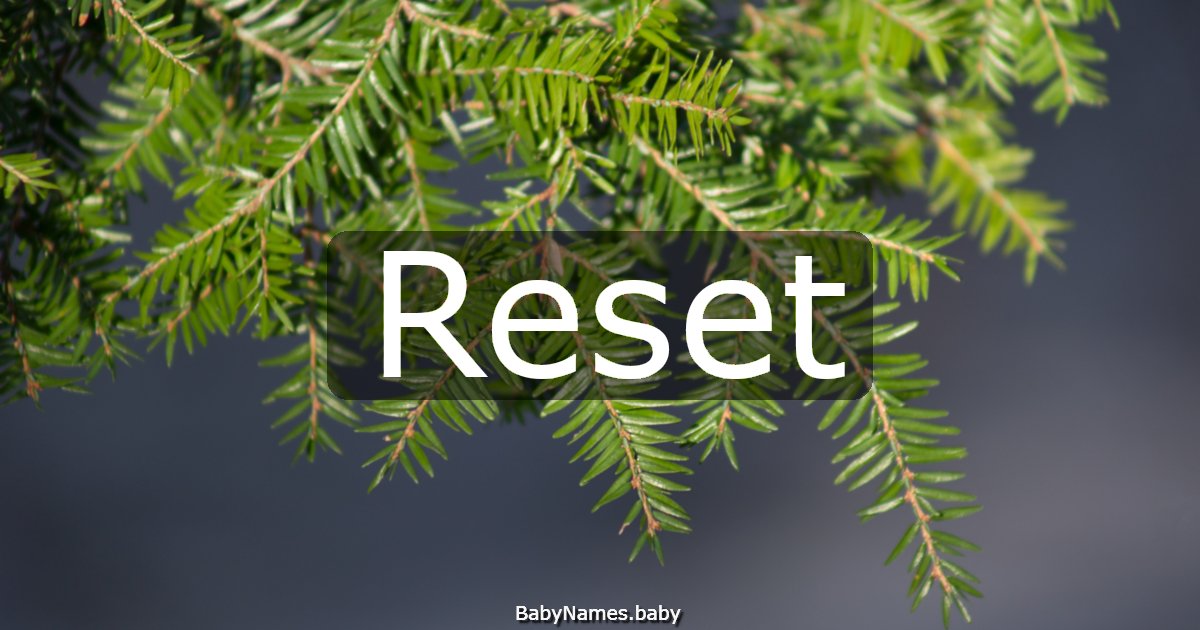 Reset