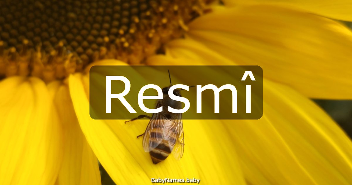 Resmî