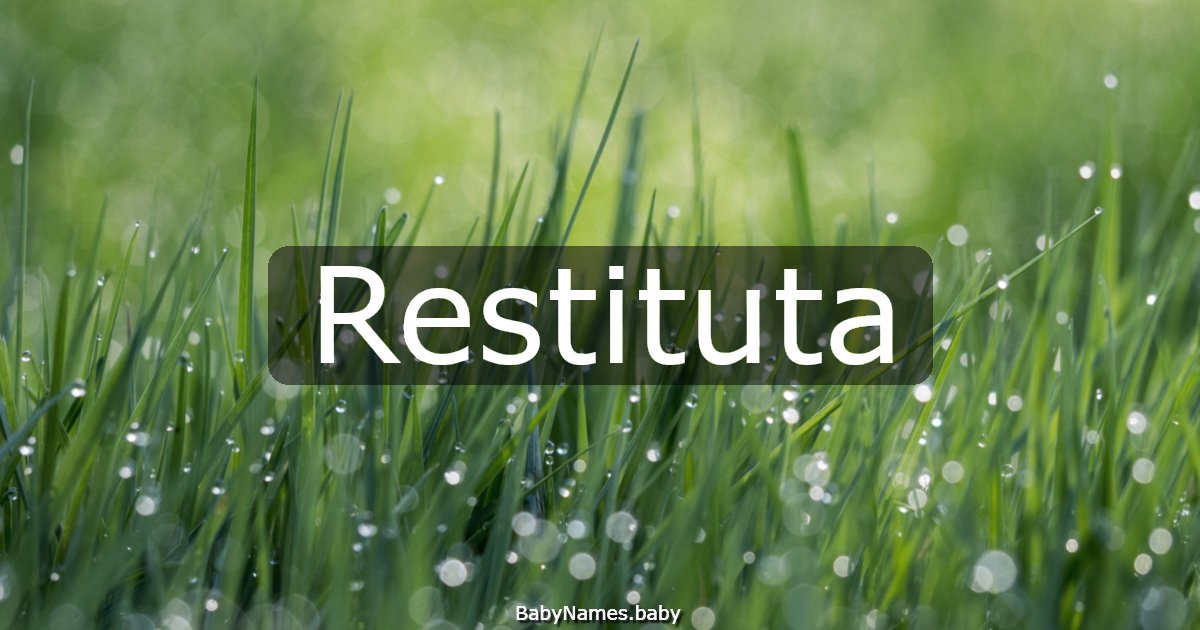 Restituta