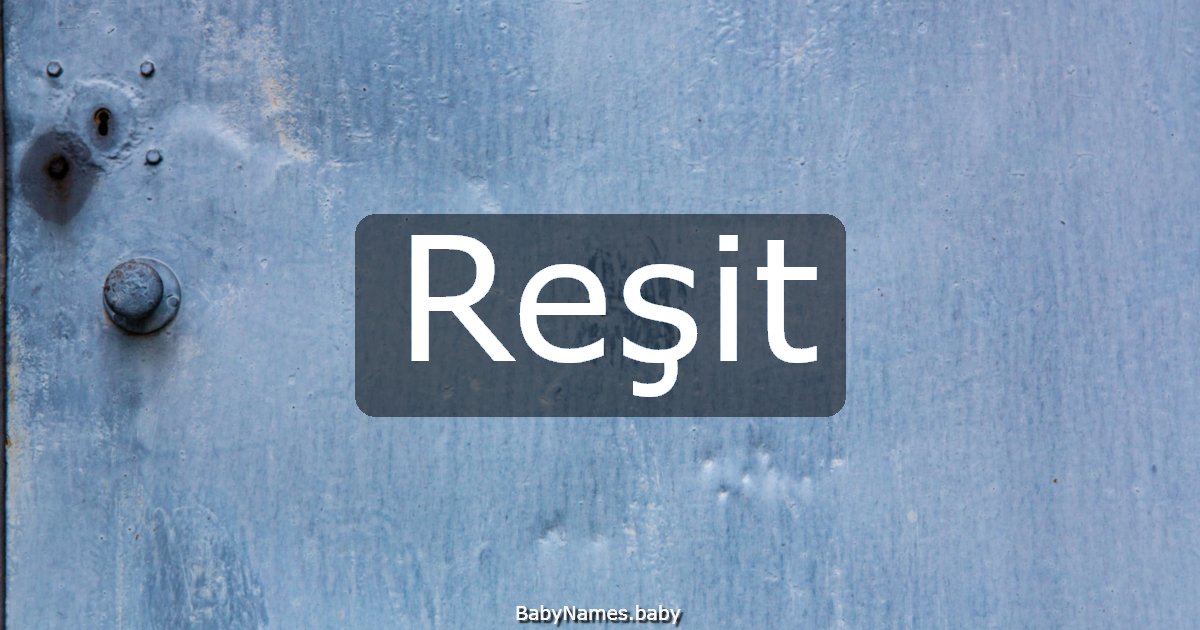 Reşit