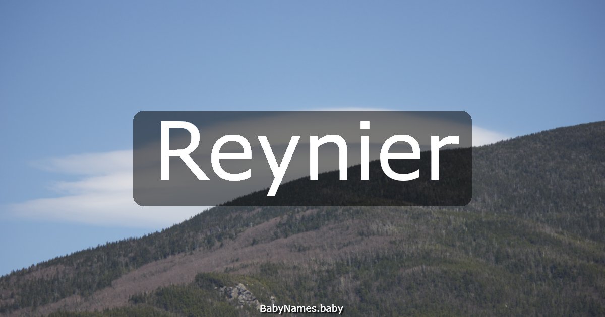 Reynier
