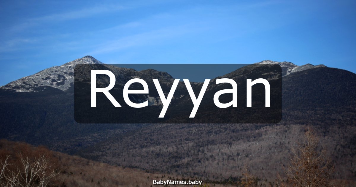 Reyyan