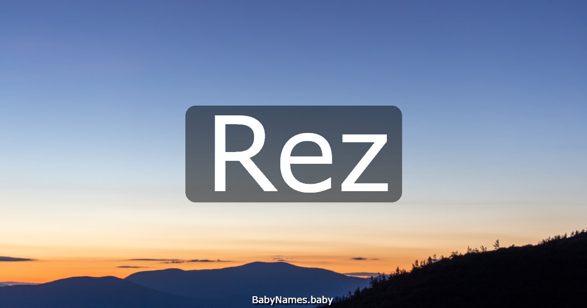 Rez