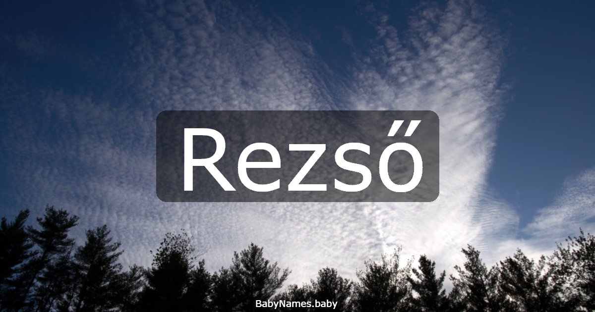 Rezső